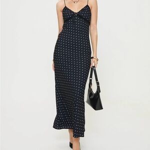 PRINCESS POLLY black and white polka dot dress NWT size 8
